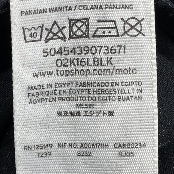 Topshop Black Distressed Knee Moto Jamie Skinny Jeans size 26 - Picture 12 of 16